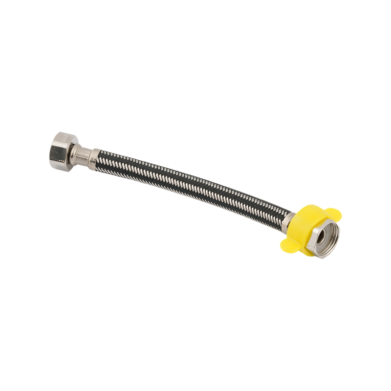 Modern Lightweight Reinforced Black Braided Connector Hose
